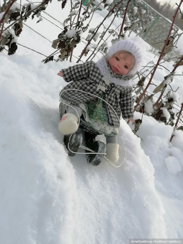 Каталась я на саночках... работа окончена (фото 4)