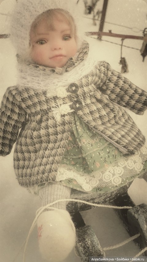 Каталась я на саночках... работа окончена (фото 8)