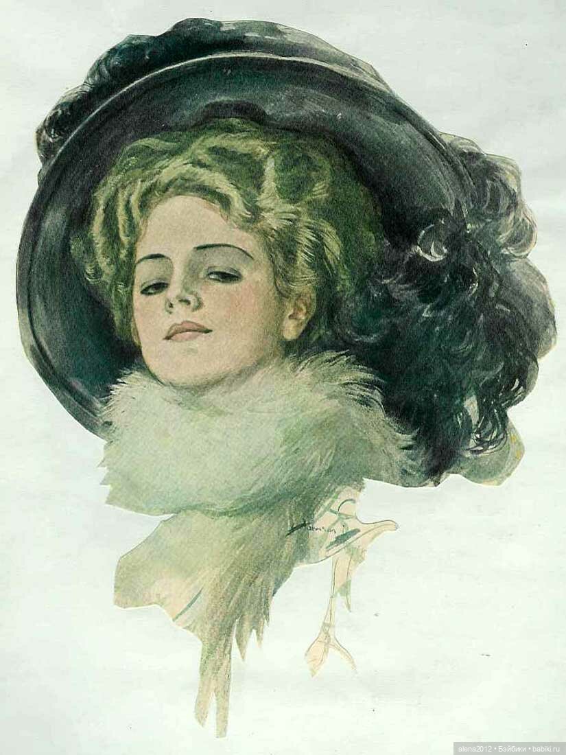 Харрисон Фишер (Harrison Fisher) - певец женской красоты (фото 10)