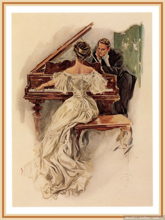 Харрисон Фишер (Harrison Fisher) - певец женской красоты