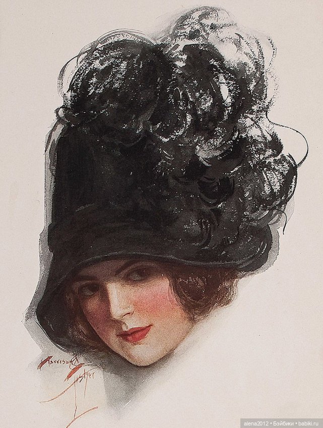 Харрисон Фишер (Harrison Fisher) - певец женской красоты (фото 5)