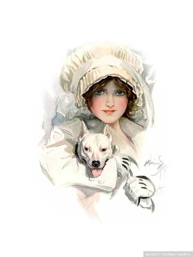 Харрисон Фишер (Harrison Fisher) - певец женской красоты (фото 6)