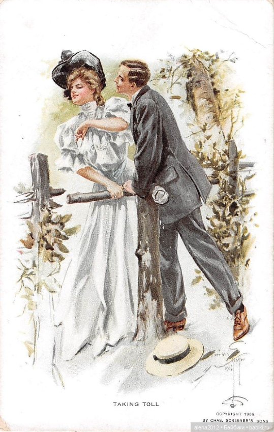 Харрисон Фишер (Harrison Fisher) - певец женской красоты