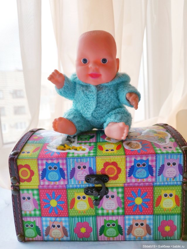 Наряд для китайского пупсика из новой пряжи (фото 4)