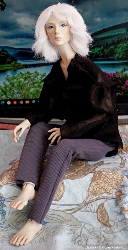 Бескрылый ангел — Авторские шарнирные куклы своими руками: лепка (фото 3)