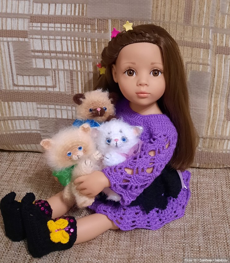 Котик Персик — Вязаные игрушки и амигуруми: крючком (фото 7)