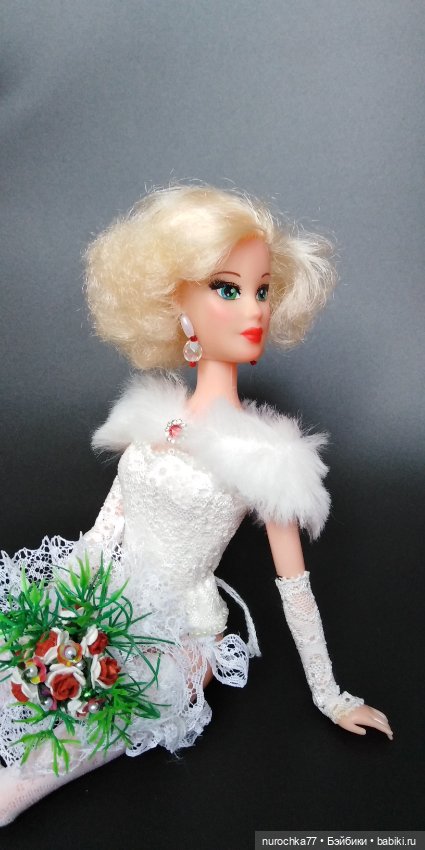 Коллаб Свадьба. Невеста — Одежда и обувь для кукол своими руками: фото