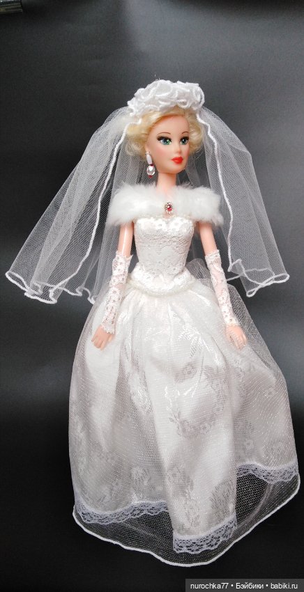 Коллаб Свадьба. Невеста — Одежда и обувь для кукол своими руками: фото