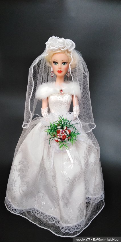 Коллаб Свадьба. Невеста — Одежда и обувь для кукол своими руками: фото