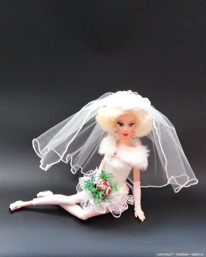 Коллаб Свадьба. Невеста — Одежда и обувь для кукол своими руками: фото