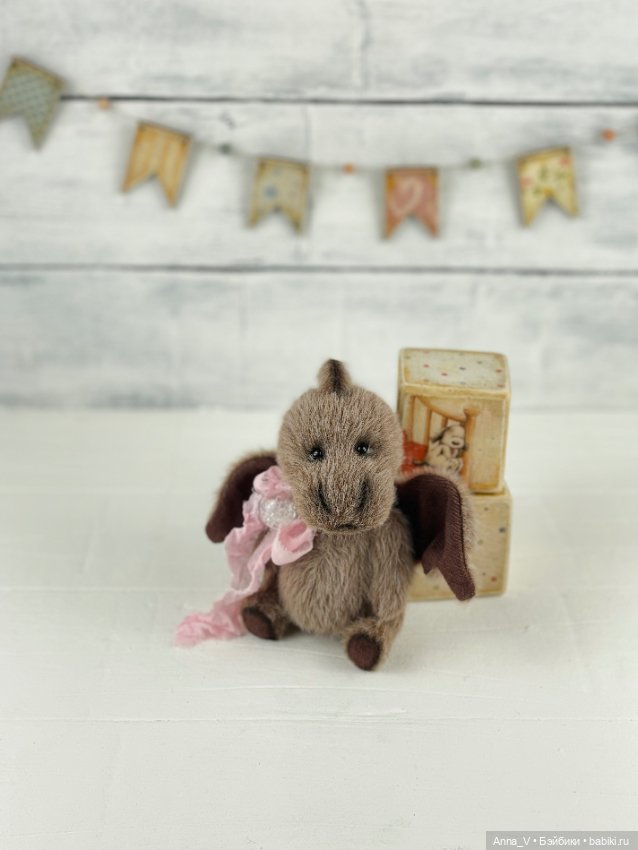 Тедди дракоша Вин — Авторские мишки Тедди и друзья: фото