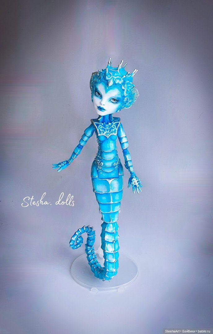 Русалка, морской конек. ООАК МХ