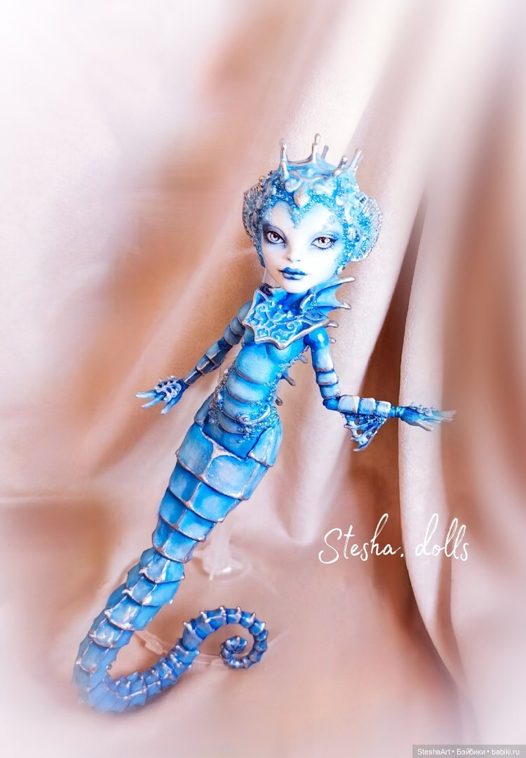 Русалка, морской конек. ООАК МХ