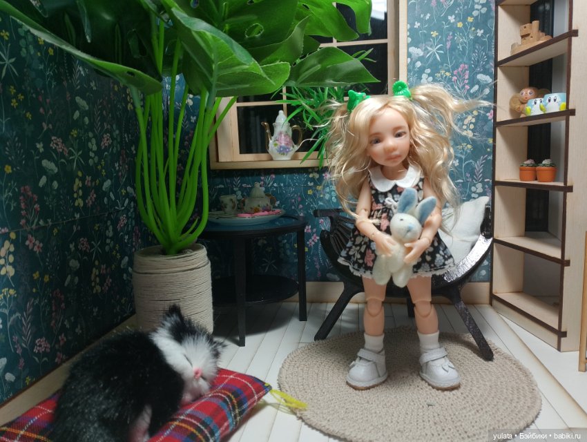 Домашний вечер — Домашние фото авторских кукол: личные коллекции (фото 10)