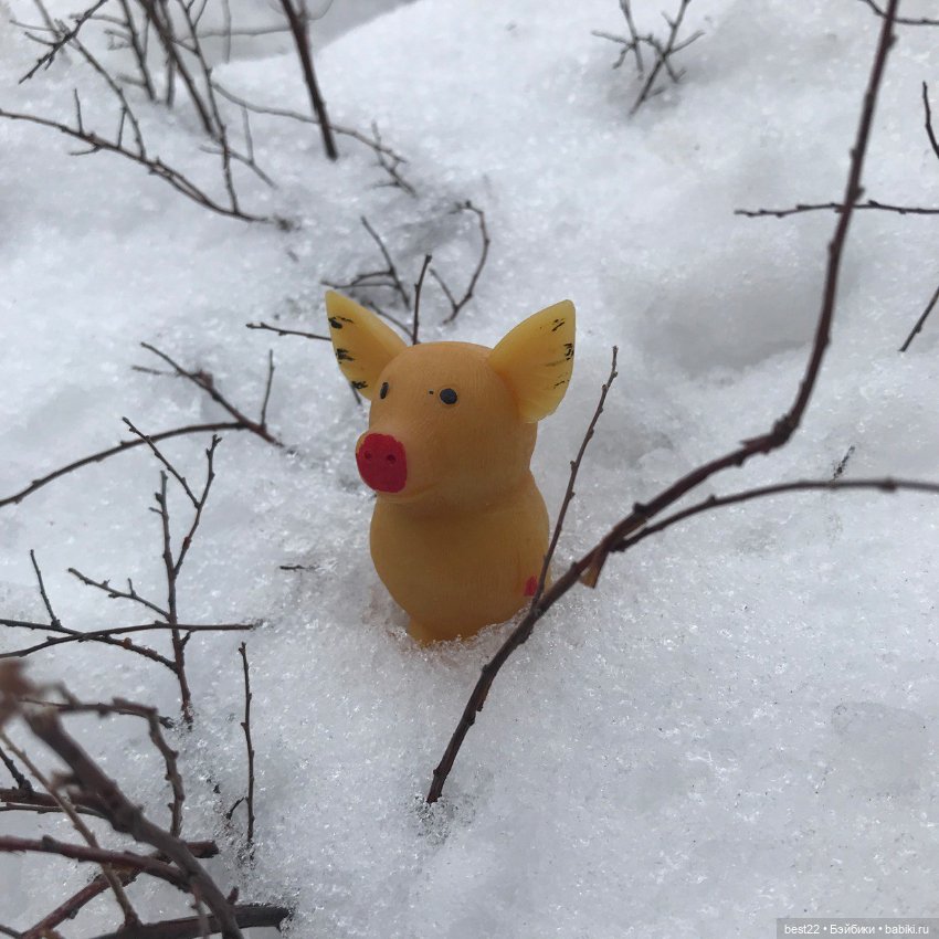 Поросенок 🐷 — Игрушки СССР и советского детства: резиновые (фото 8)