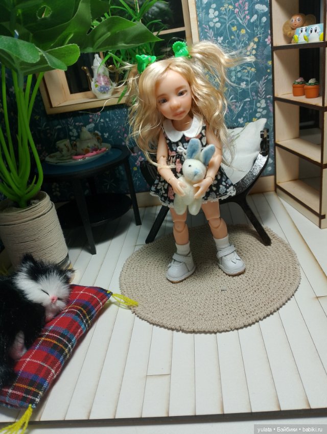 Домашний вечер — Домашние фото авторских кукол: личные коллекции (фото 8)