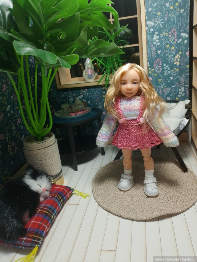 Домашний вечер — Домашние фото авторских кукол: личные коллекции