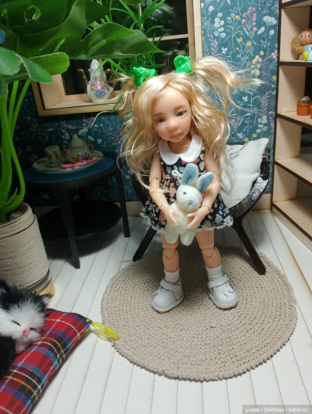 Домашний вечер — Домашние фото авторских кукол: личные коллекции (фото 9)