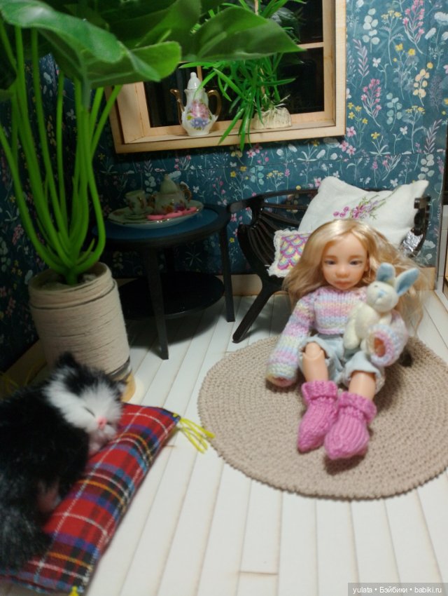 Домашний вечер — Домашние фото авторских кукол: личные коллекции