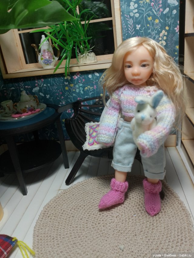 Домашний вечер — Домашние фото авторских кукол: личные коллекции