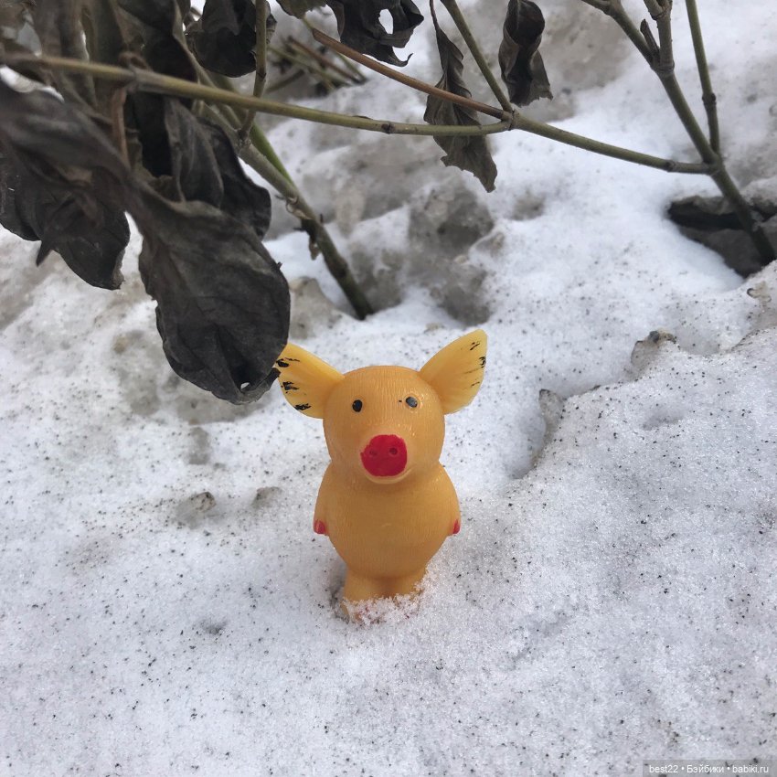 Поросенок 🐷 — Игрушки СССР и советского детства: резиновые (фото 9)