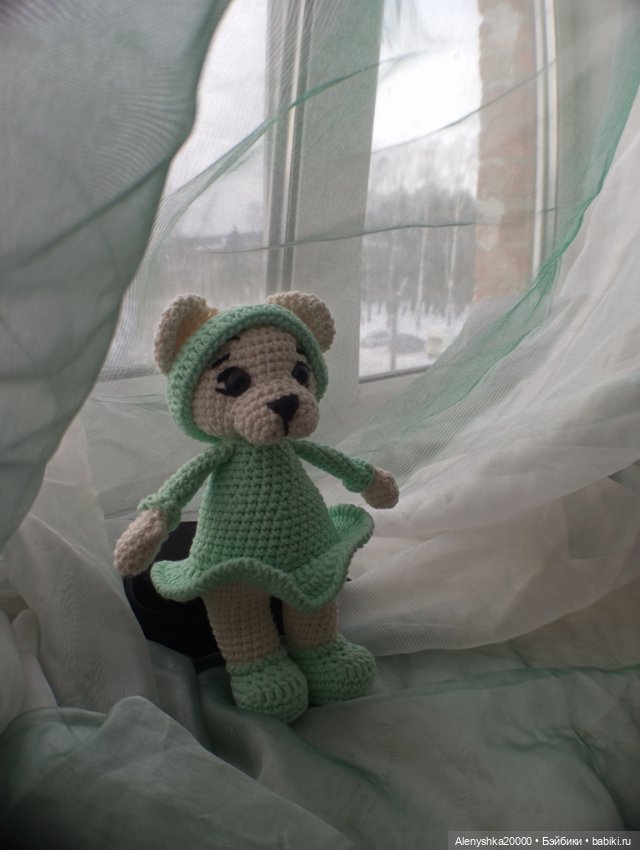 Мишутка "Стеша" — Вязаные игрушки и амигуруми: крючком (фото 2)