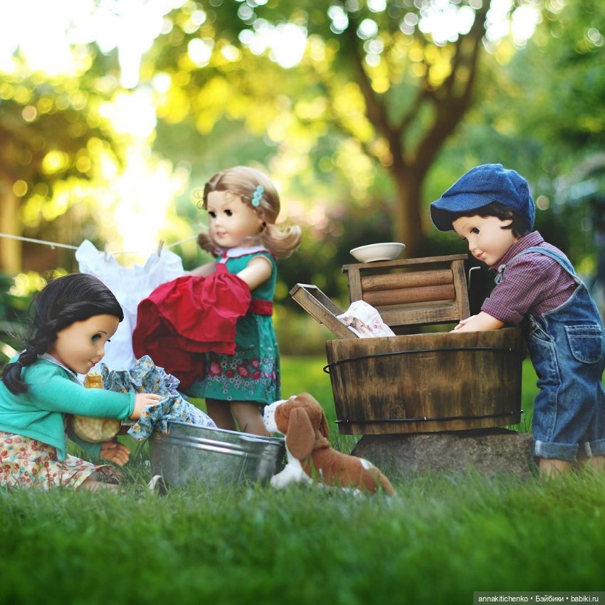 Фотоистории из жизни кукол
