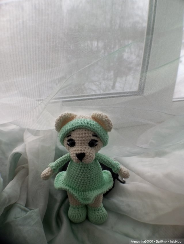 Мишутка "Стеша" — Вязаные игрушки и амигуруми: крючком (фото 3)