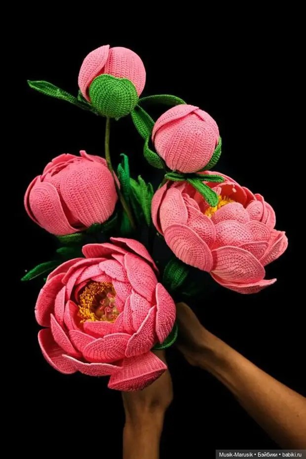 Необычное вязание крючком! Цветы и крючок - что общего (фото 5)