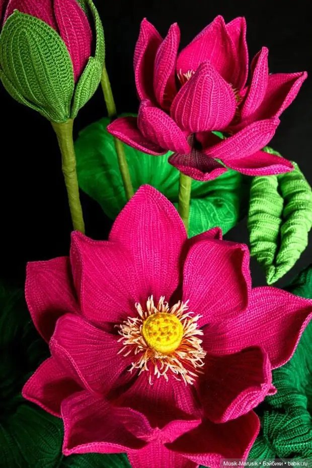 Необычное вязание крючком! Цветы и крючок - что общего