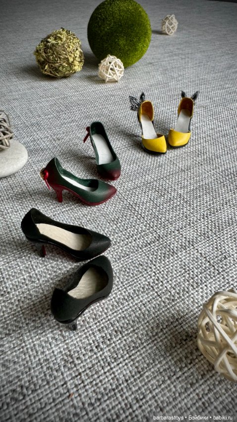 Обувные кукольные будни - да будут шпильки