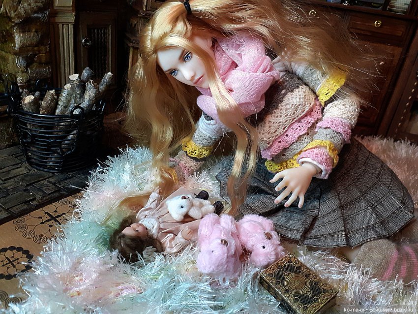 Алёнка — Домашние фото авторских кукол: личные коллекции