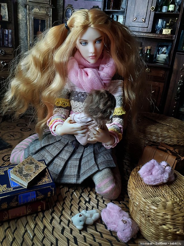 Алёнка — Домашние фото авторских кукол: личные коллекции