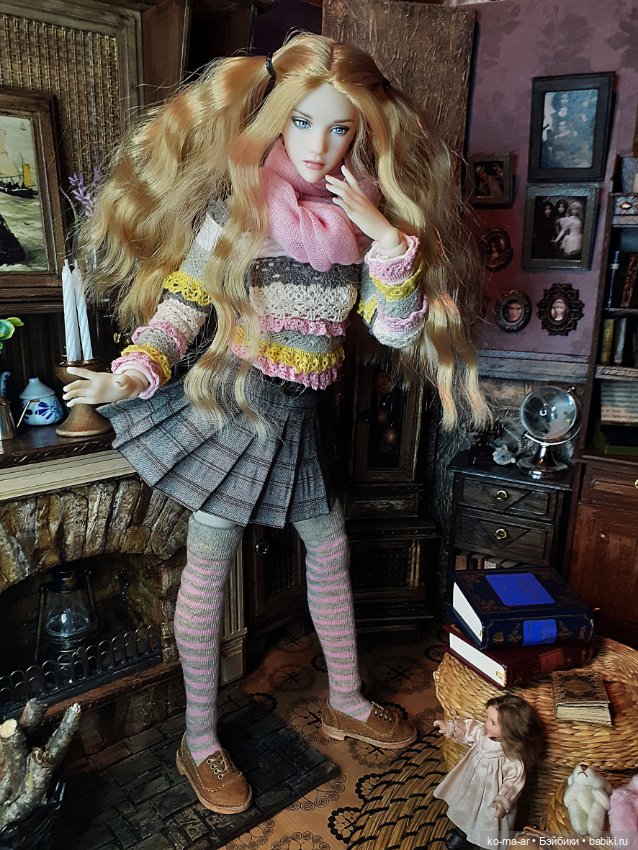 Алёнка — Домашние фото авторских кукол: личные коллекции