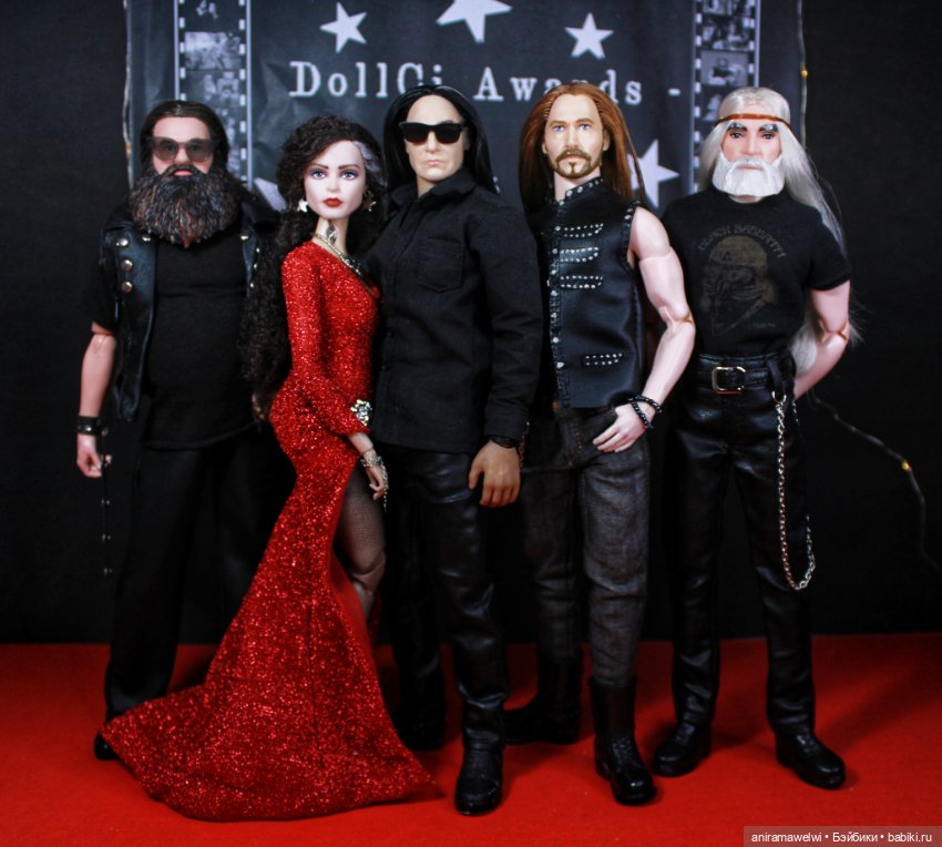 Назгулы на открытии DollCi Awards 2023