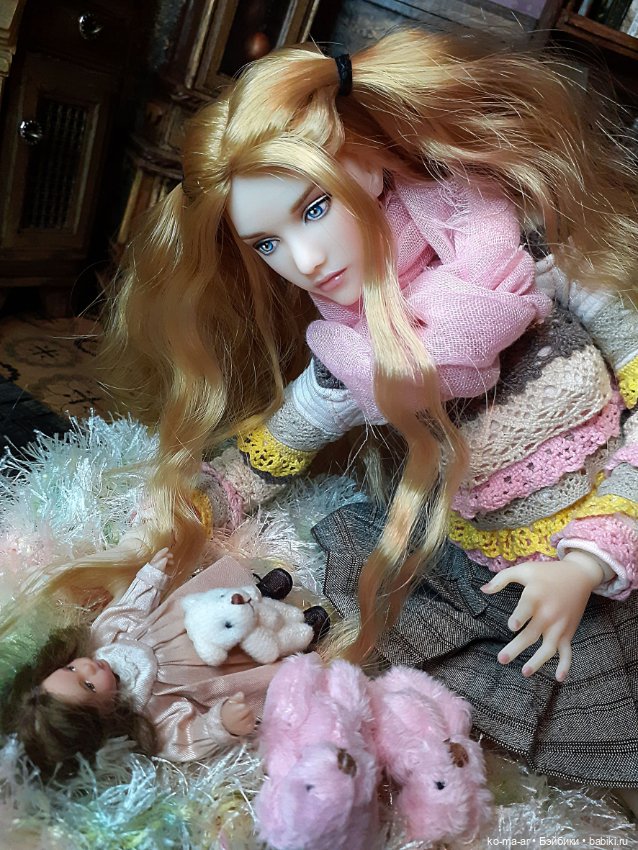 Алёнка — Домашние фото авторских кукол: личные коллекции