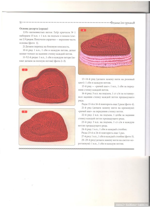 Вязание для гурманов часть 1