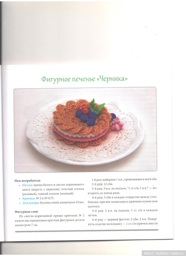 Вязание для гурманов часть 1