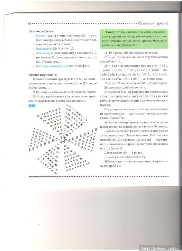 Вязание для гурманов часть 2