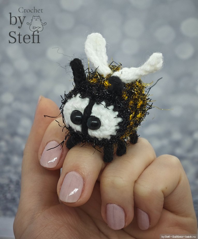 Шмелик — Вязаные игрушки и амигуруми: крючком