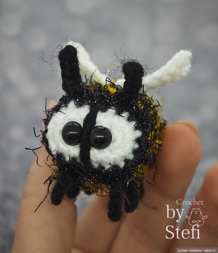 Шмелик — Вязаные игрушки и амигуруми: крючком