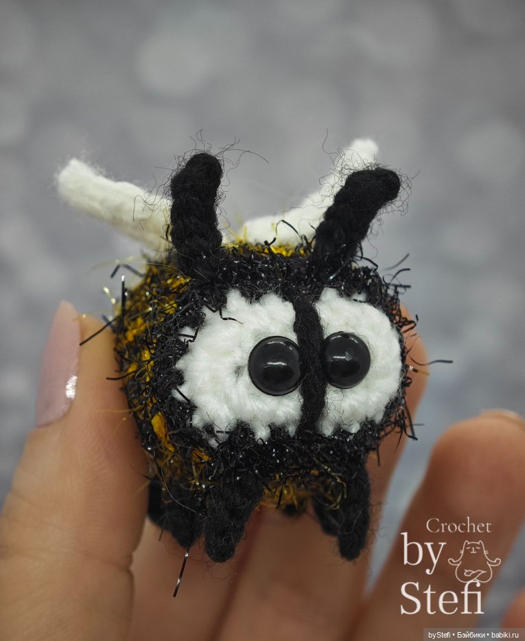 Шмелик — Вязаные игрушки и амигуруми: крючком