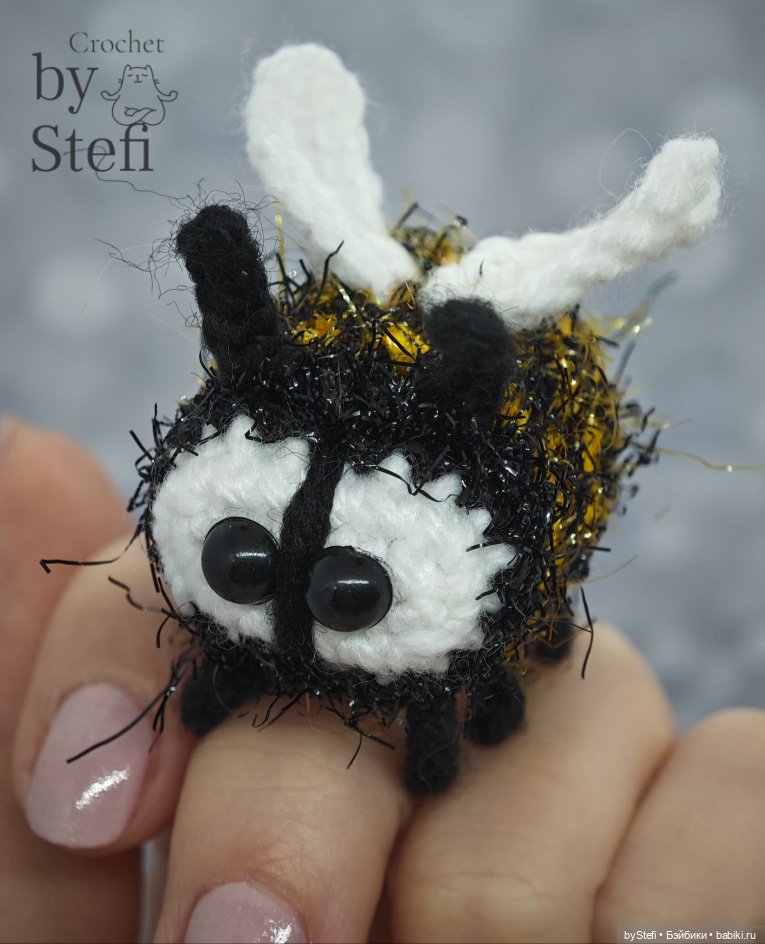 Шмелик — Вязаные игрушки и амигуруми: крючком