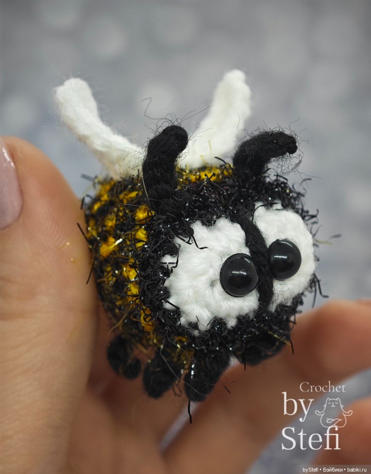 Шмелик — Вязаные игрушки и амигуруми: крючком (фото 9)