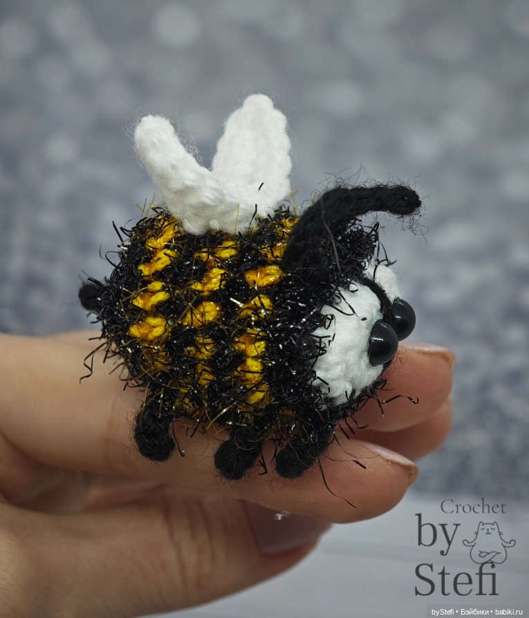 Шмелик — Вязаные игрушки и амигуруми: крючком (фото 8)