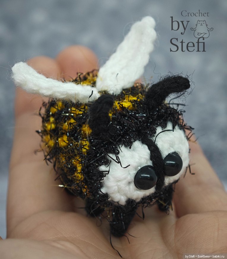 Шмелик — Вязаные игрушки и амигуруми: крючком
