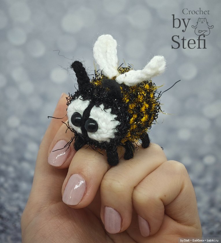 Шмелик — Вязаные игрушки и амигуруми: крючком