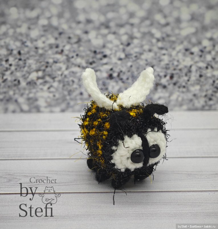 Шмелик — Вязаные игрушки и амигуруми: крючком (фото 3)
