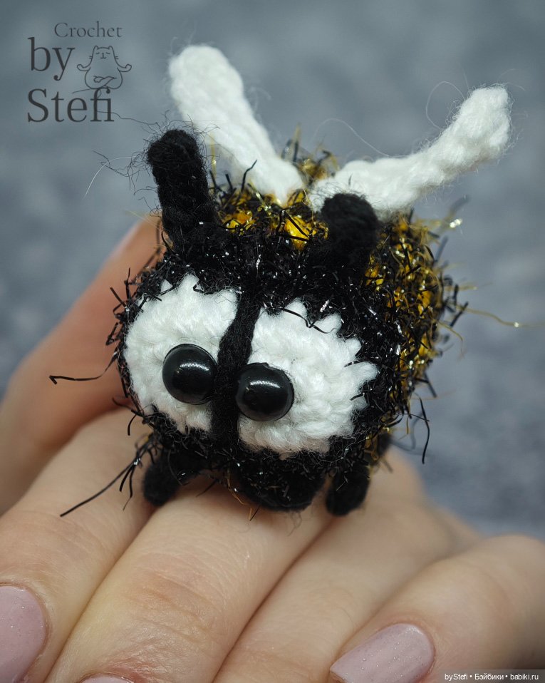Шмелик — Вязаные игрушки и амигуруми: крючком