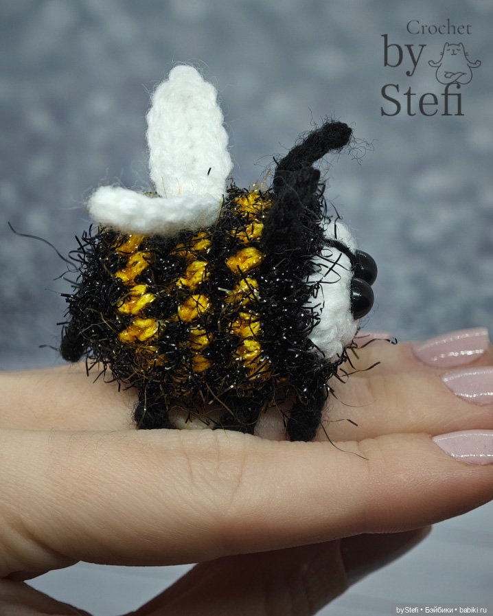 Шмелик — Вязаные игрушки и амигуруми: крючком